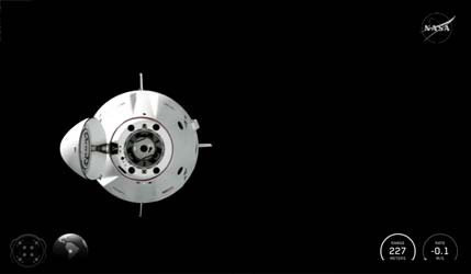Прямая трансляция стыковки Crew-12 с МКС: «Валентинка» от SpaceX на орбите