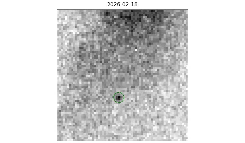 asteroid 2024 yr4 feb 18