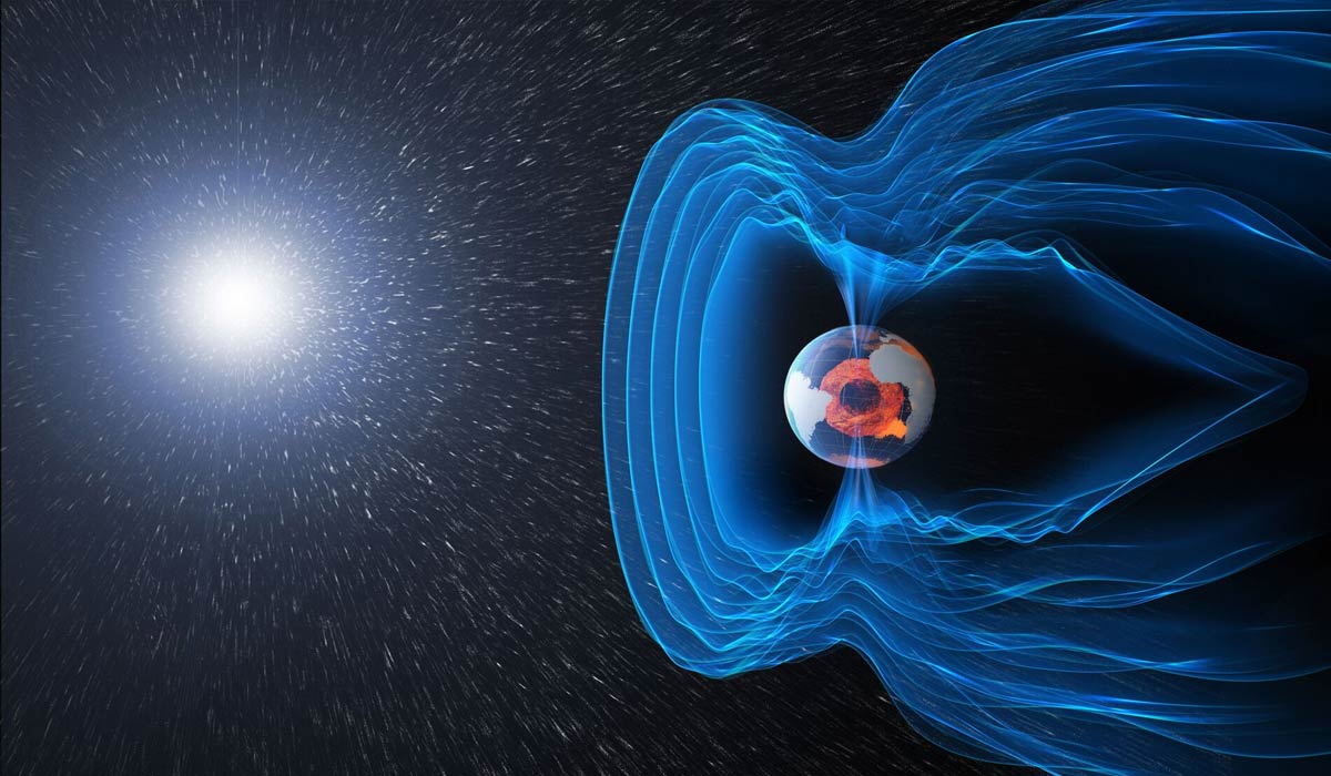 Магнитное поле Земли защищает нас от космического излучения