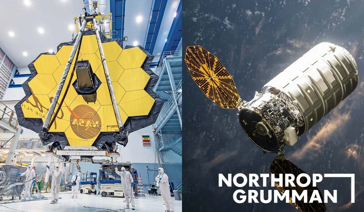 Northrop Grumman: телескоп Джеймса Вебба та космічний корабель Cygnus
