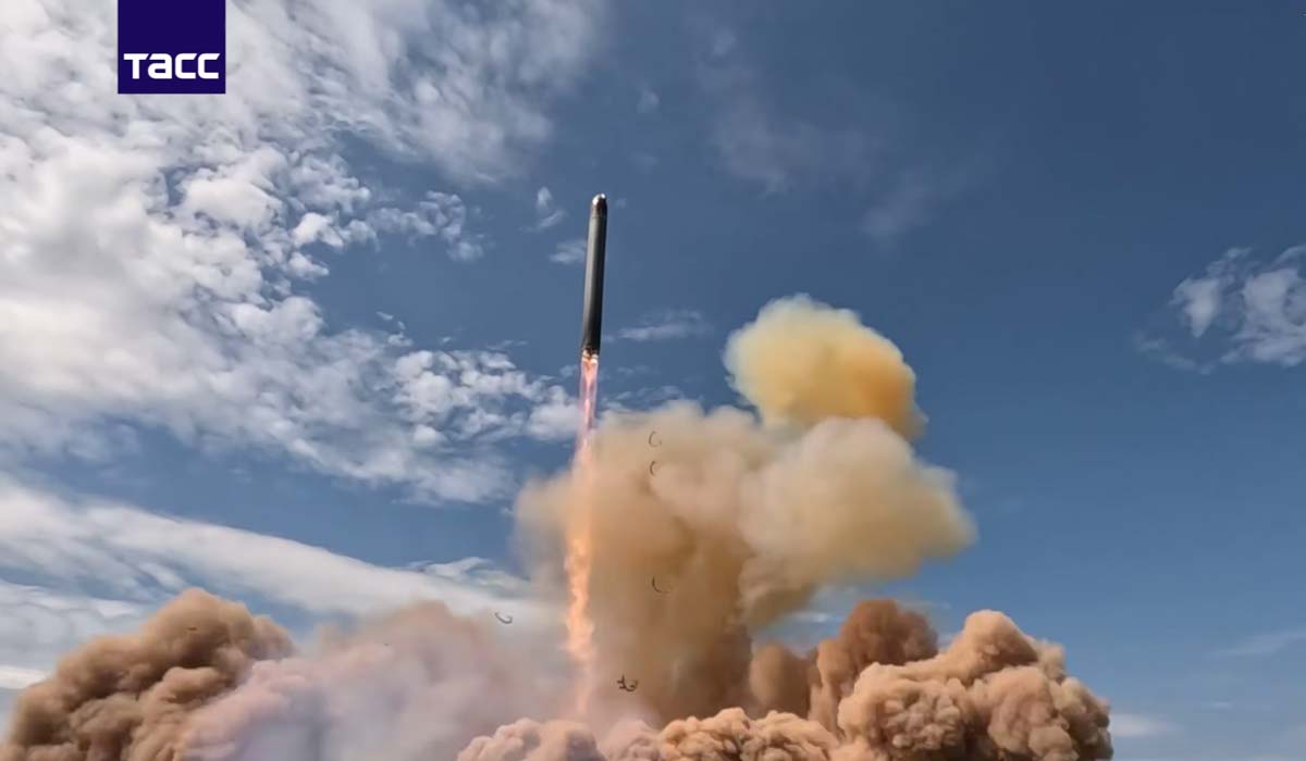 Запуск ракети Сармат 12 травня 2026 року