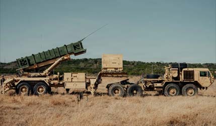 Пускова установка системи протиповітряної оборони MIM-104 Patriot.