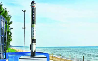 AgniKul запланировала дату первого полета тестовой ракеты Agnibaan SOrTeD