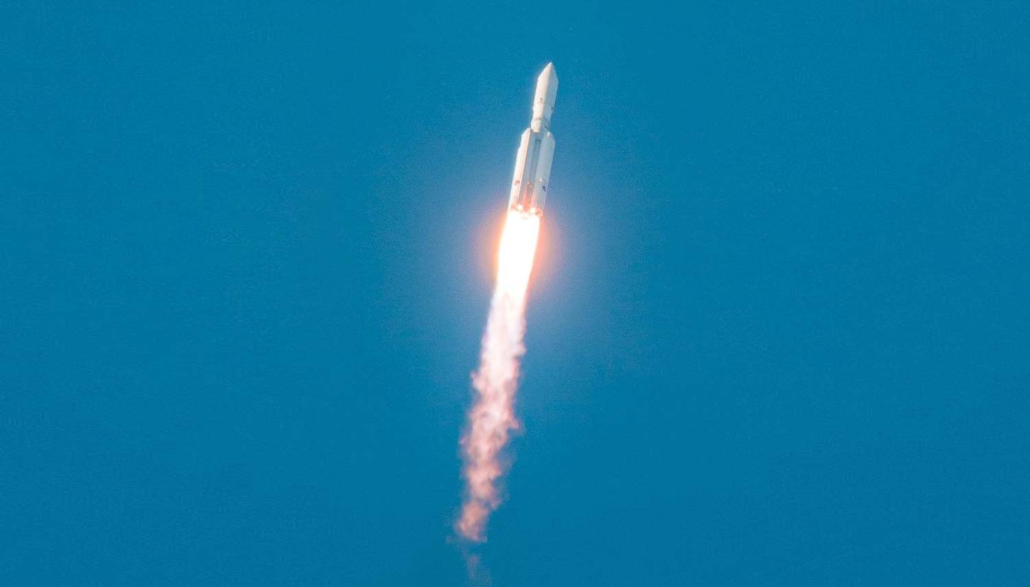 Запуск ракеты Ангара-А5