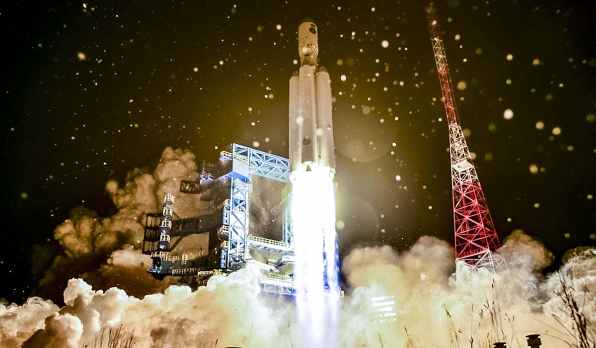 Запуск ракеты «Ангара А5»