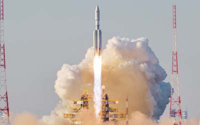 Ракета Ангара-А5 на старте