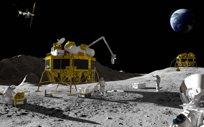 Европа на Луне: ESA наметило на 2031 год запуск первого лунного посадочного модуля Argonaut