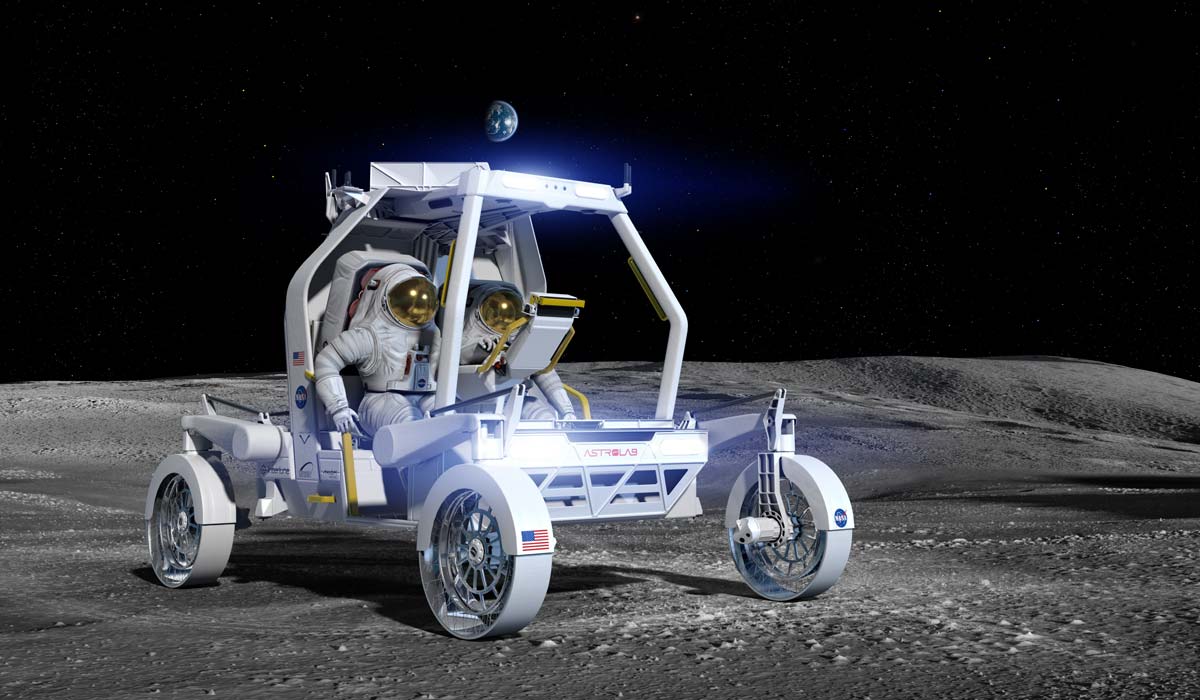 Місяцехід Astrolab CLV-1 (Crewed Lunar Vehicle 1) пілотований