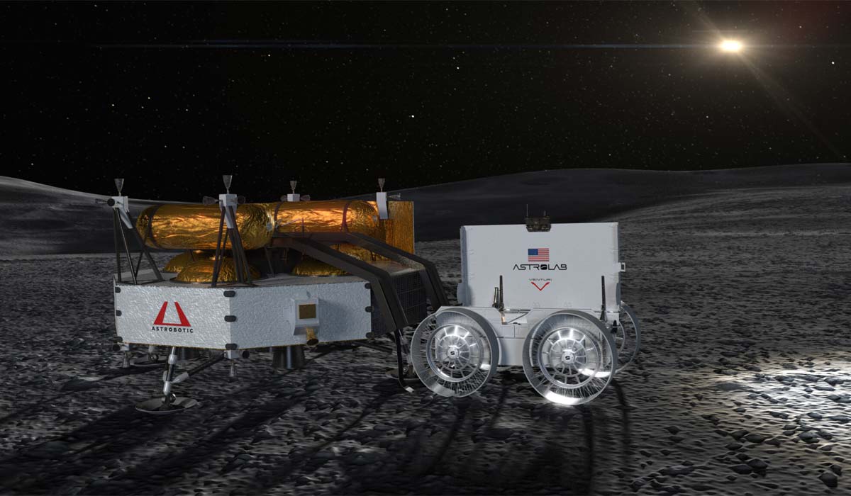 Astrolab FLIP moon rover