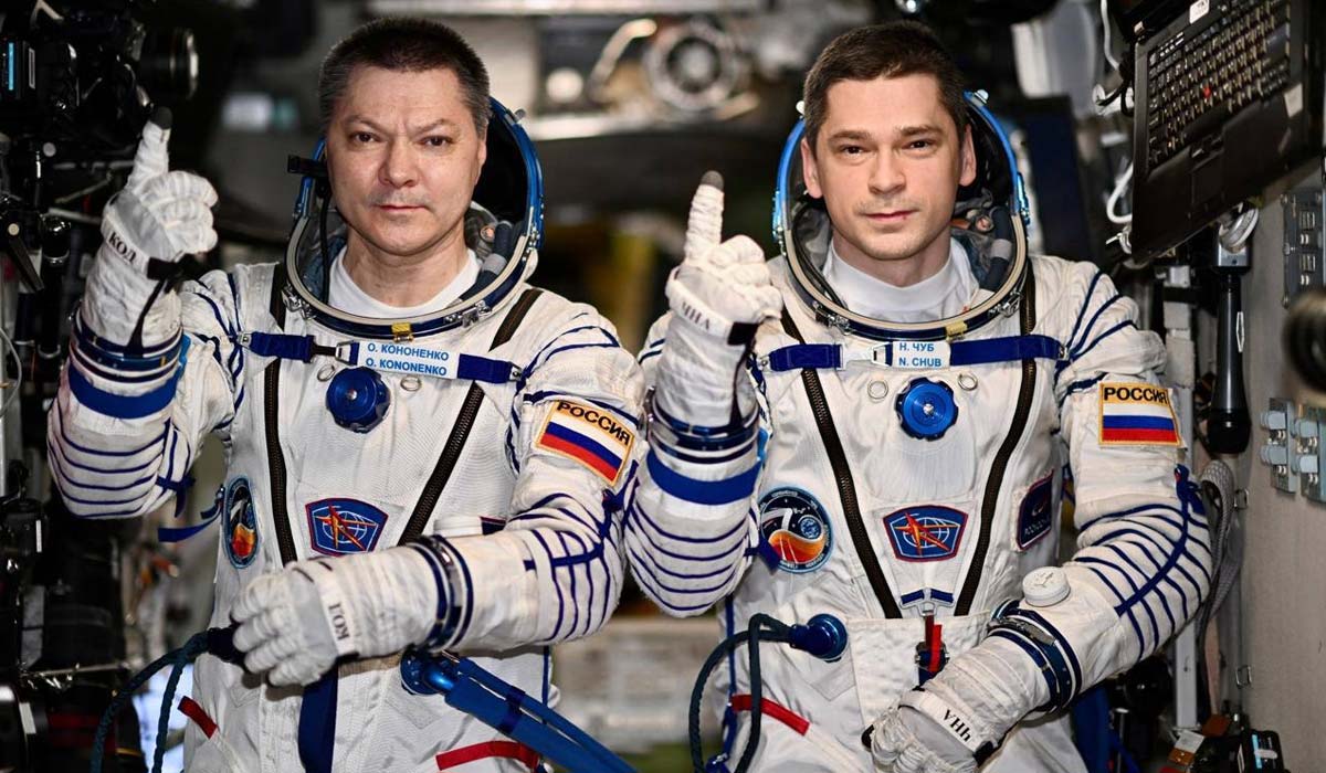 Российские космонавты Олег Кононенко и Николай Чуб установили новый рекорд по длительности пребывания на МКС