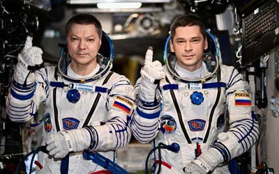 Российские космонавты Олег Кононенко и Николай Чуб установили новый рекорд по длительности пребывания на МКС