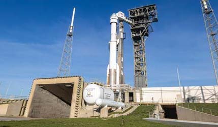 Ракета Atlas V 422 N22 с космическим кораблем Starliner