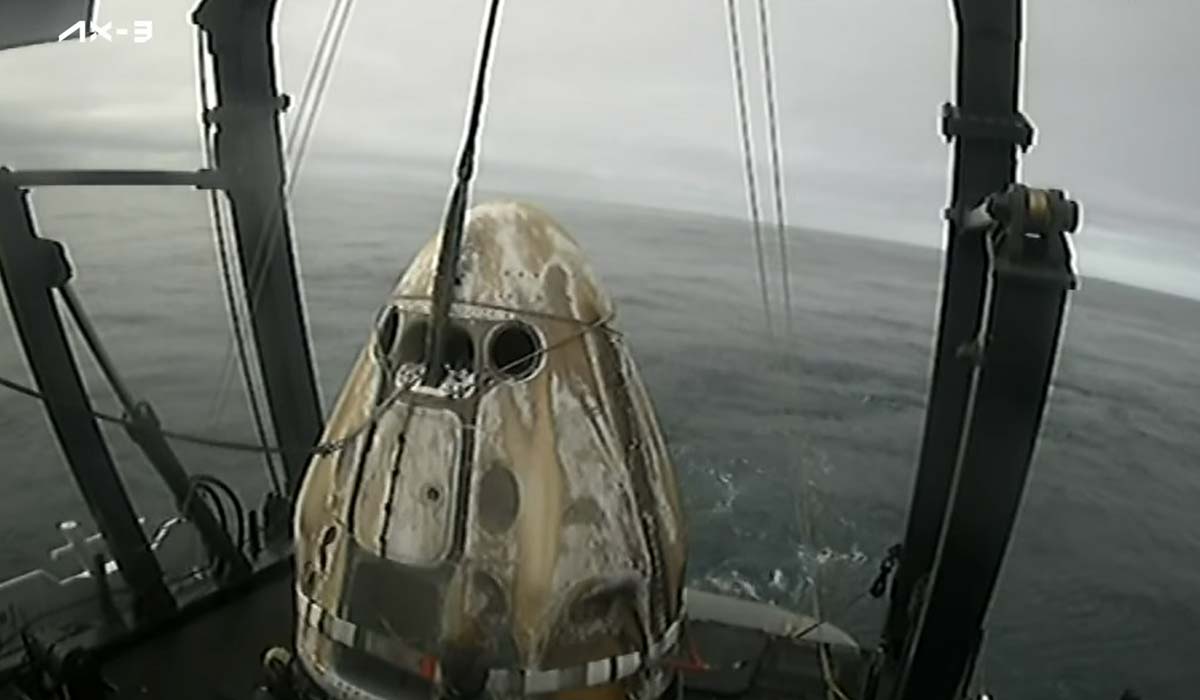 Экипаж миссии Axiom Mission 3 (Ax-3) успешно вернулся на Землю