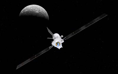 Сбой на BepiColombo: ведутся работы по восстановлению полной тяги космического аппарата