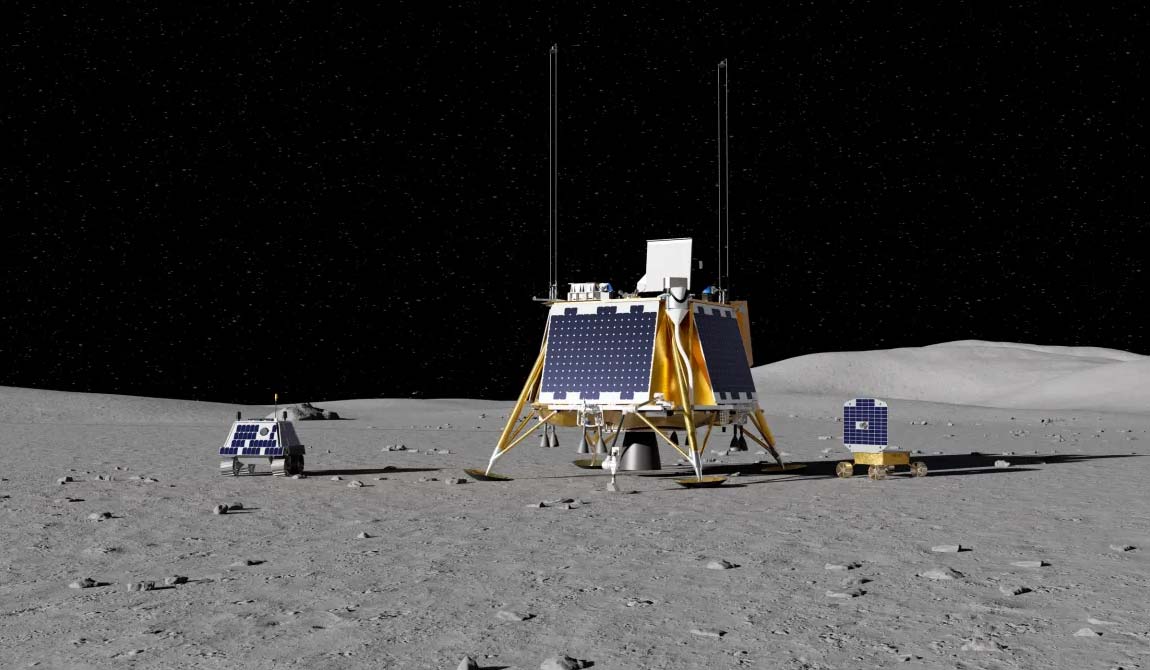 Firefly доставить корисне навантаження NASA на південний полюс Місяця в 2029 році