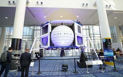 Blue Origin намерена запустить первый лунный посадочный аппарат в 2025 году