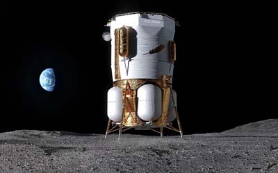 На первом лунном корабле Blue Origin полетит полезная нагрузка NASA