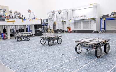 Сеть малых луноходов NASA готова к запуску