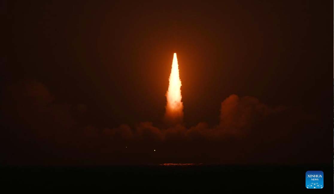 Морской запуск ракеты Ceres-1S