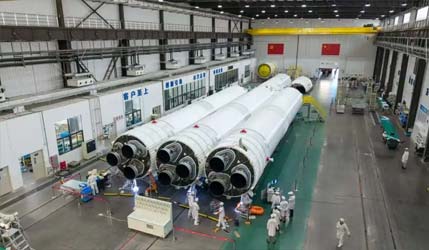 Китайська ракета Lijian-2 готується до другого запуску з 18 супутниками