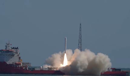 Морський запуск ракети Ceres-1S із супутником Xiguang-4 01