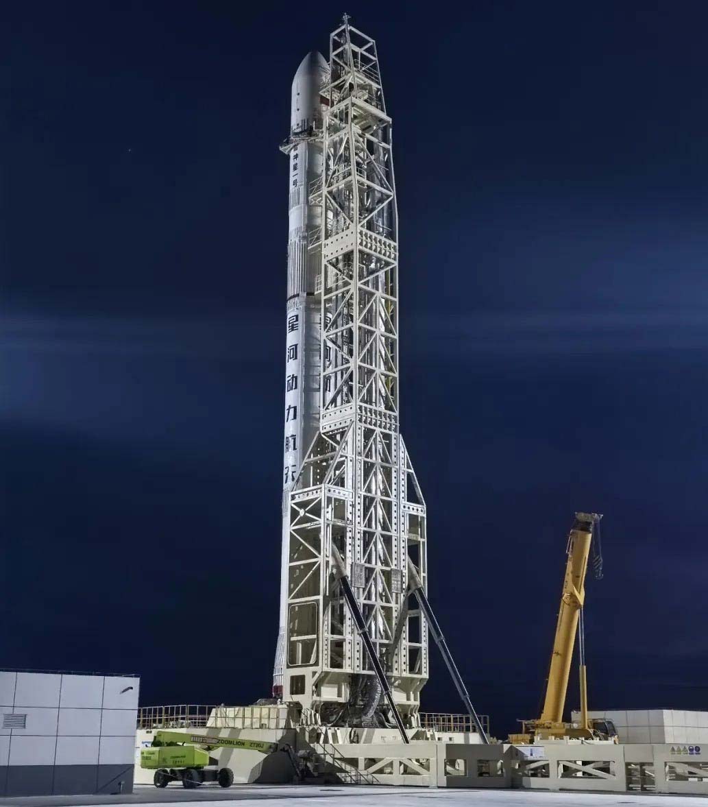 Ракета Pallas-1 на космодромі Цзюцюань