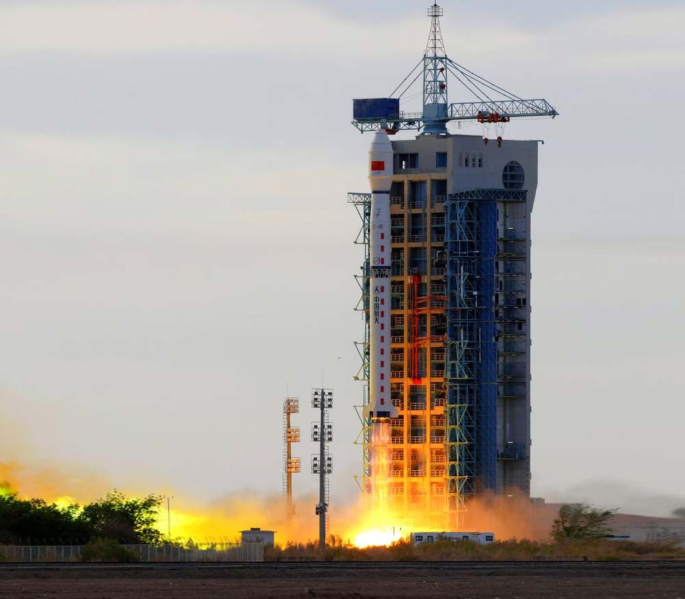 Запуск китайської ракети Long March 4B із супутником Haiyang 2E