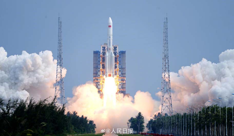 китайская ракета Long March 5 стартует 11 июня 2026 года