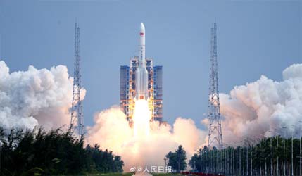 китайская ракета Long March 5 стартует 11 июня 2026 года