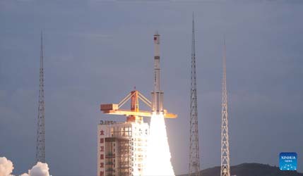 запуск ракеты Long March 6A со спутниками Yaogan 40 Group 04