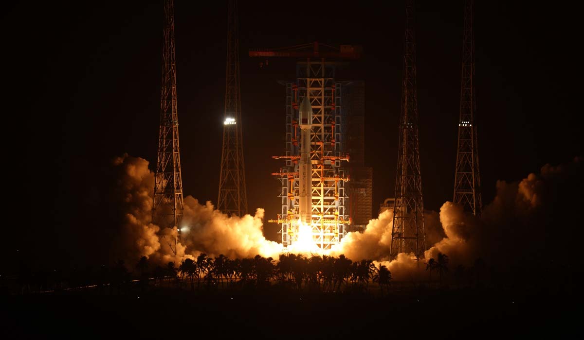 Запуск ракеты Long March 8A со спутниками SatNet LEO Group 26 (Xingwang Digui 26)