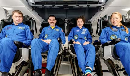 Экипаж NASA SpaceX Crew-12