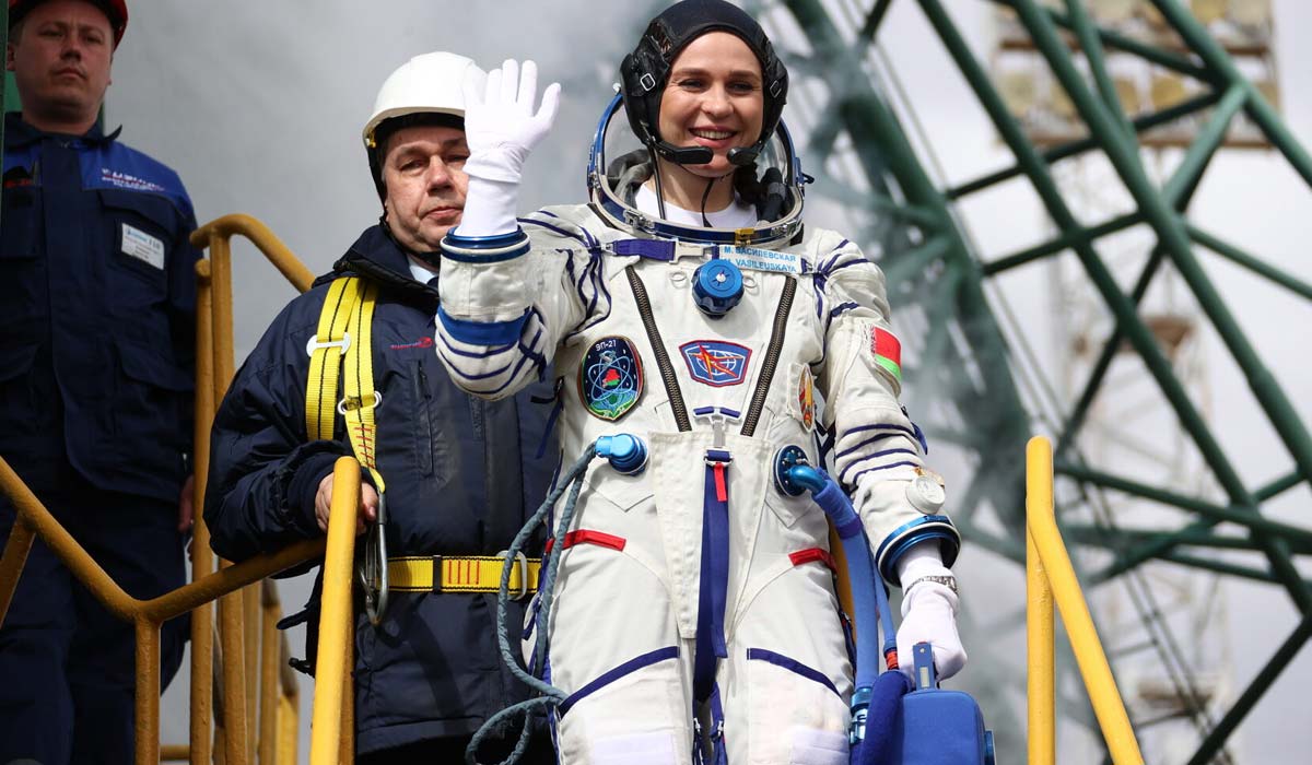 белорусский космонавт Марина Василевская