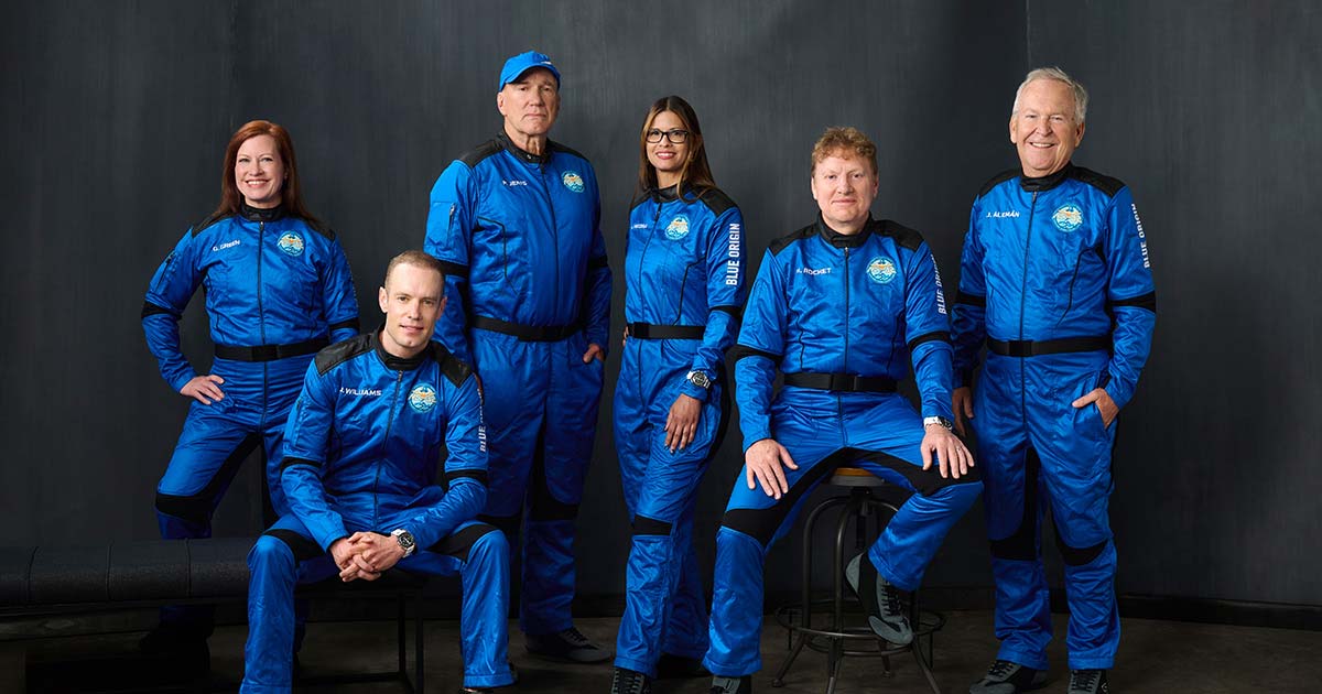New Shepard NS-32 mission crew