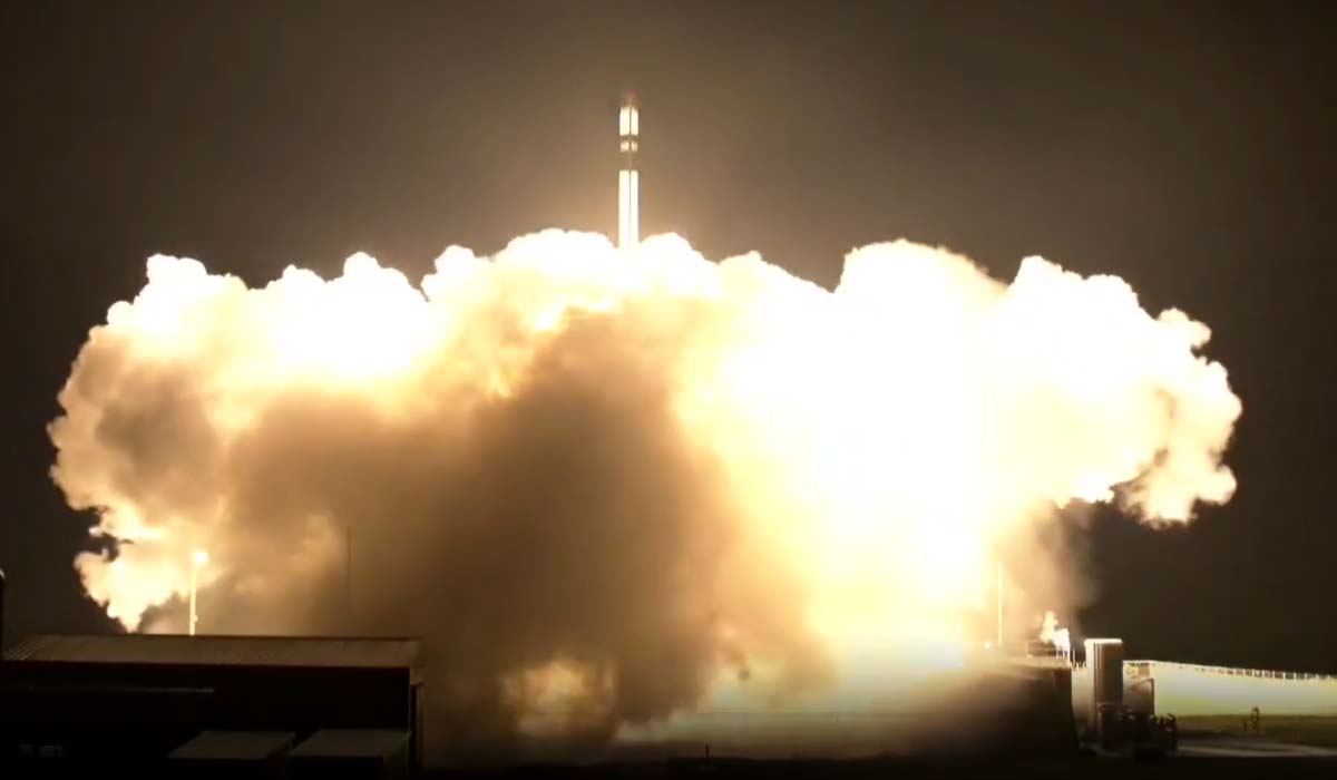 Rocket Lab запустил ракету Electron с миссией HawkEye 360 Flight 2