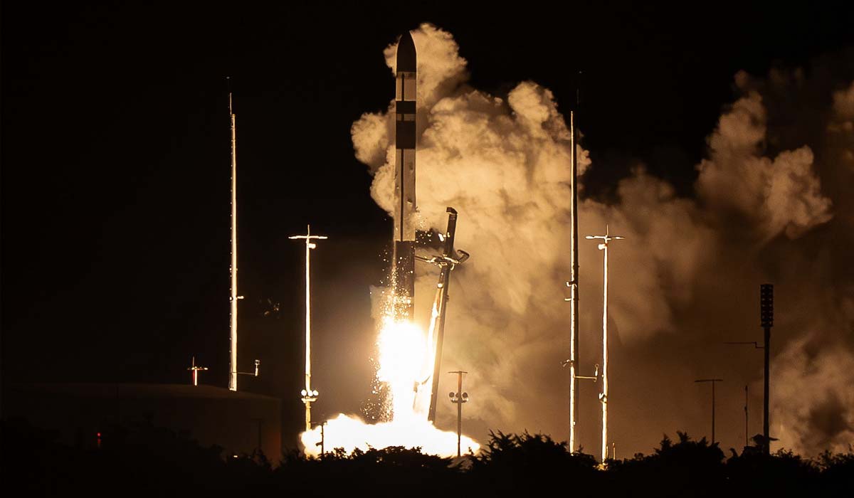 Запуск ракеты Rocket Lab Electron с миссией JENNA