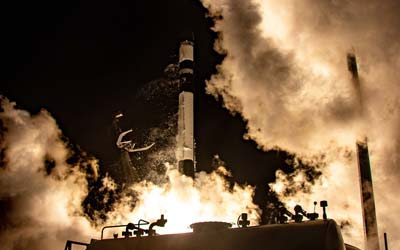 Rocket Lab запустил ракету Electron со спутниками Kinéis 1-5