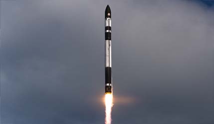Запуск ракеты Rocket Lab Electron