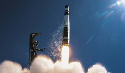 Старт ракеты Rocket Lab Electron со спутником миссии Insight At Speed Is A Friend Indeed (BlackSky Gen-3 Mission 4)