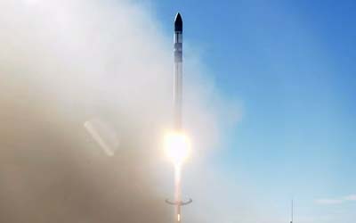 ракета Electron Rocket Lab → QPS-SAR-5 (The Moon God Awakens)