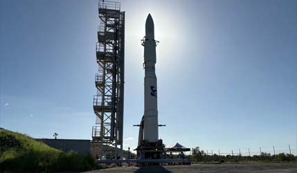 Ракета Eris на старте