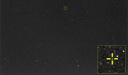 місія ESA Hera побачила свою ціль з відстані приблизно 236 500 км