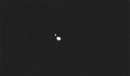 Hera сфотографувала Дідим і Діморф з відстані 1280 км