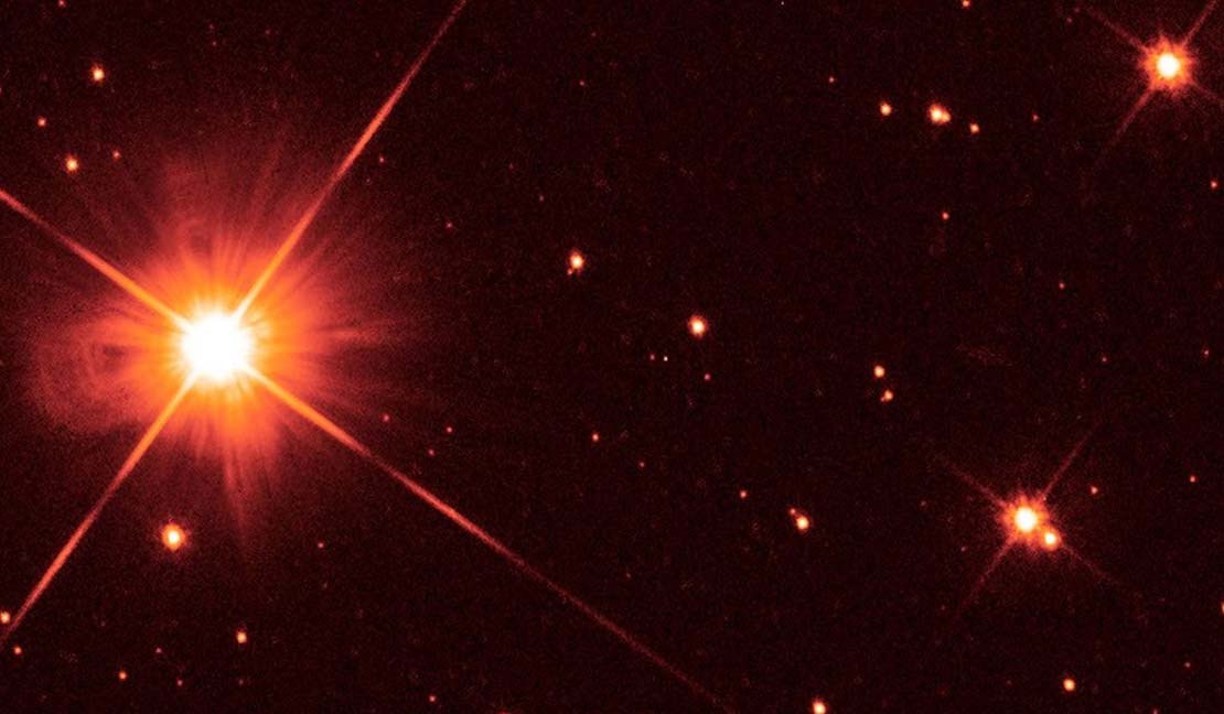 Зображення Проксими Центавра телескопом Hubble