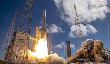 Ракета Ariane 6 стартує з супутниками Amazon Leo (LE-03) з космодрому у Французькій Гвіані