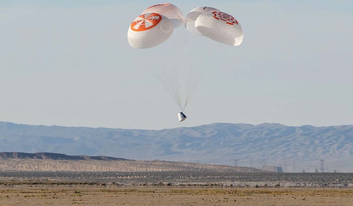 The Exploration Company успешно протестировала парашюты корабля Nyx в пустыне Мохаве