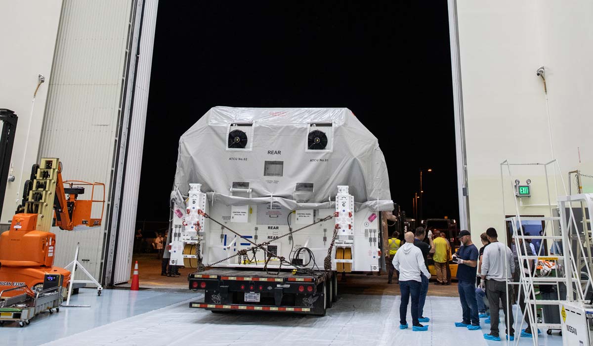 Europa Clipper arrive in Kennedy