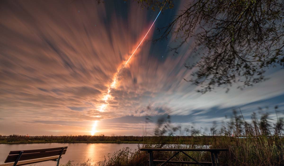 Запуск ракеты Falcon 9 Block 5 со спутником PACE (Plankton, Aerosol, Cloud, ocean Ecosystem)