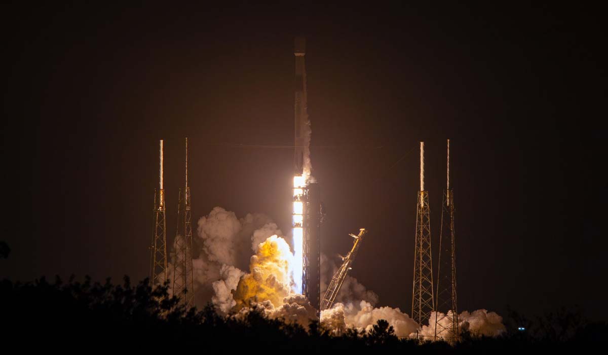 Falcon 9 Block 5 → PACE (Plankton, Aerosol, Cloud, ocean Ecosystem)