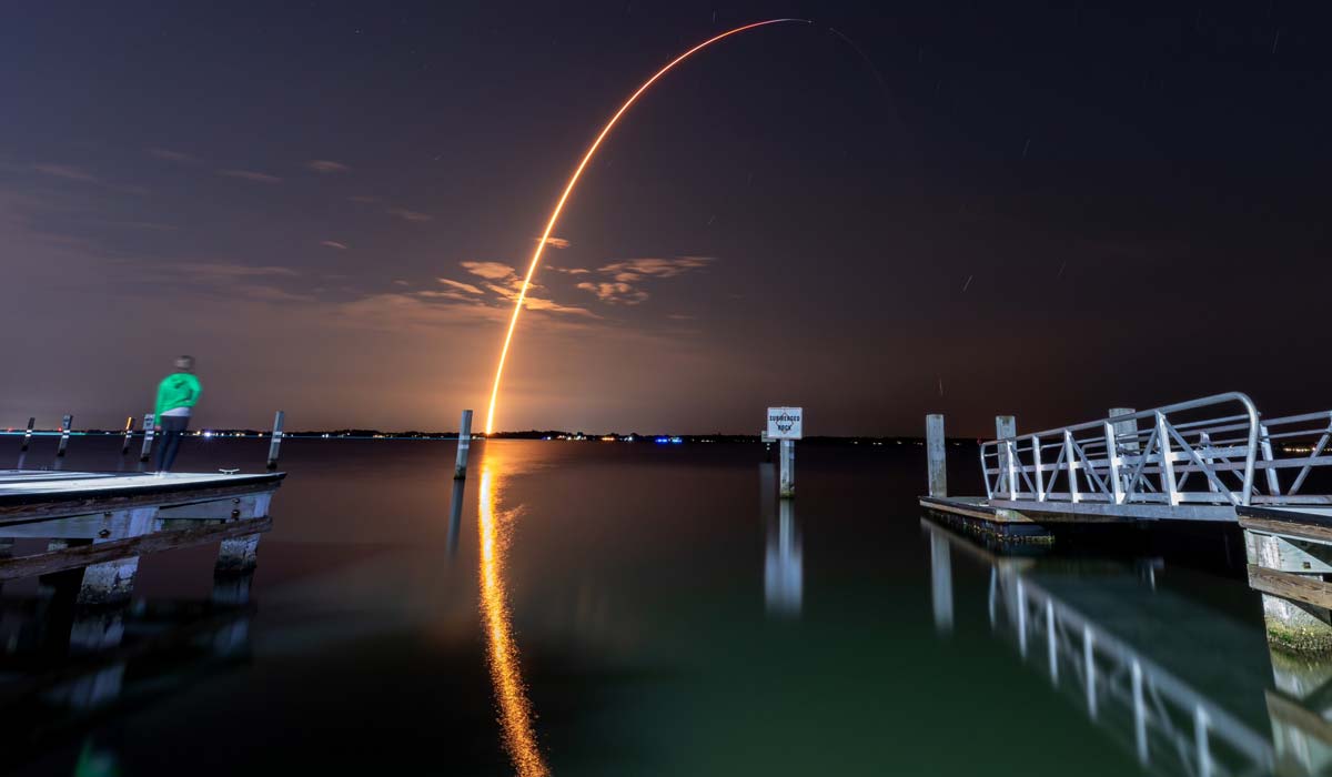 Falcon 9 Block 5 Starlink Group 10-1 Launch